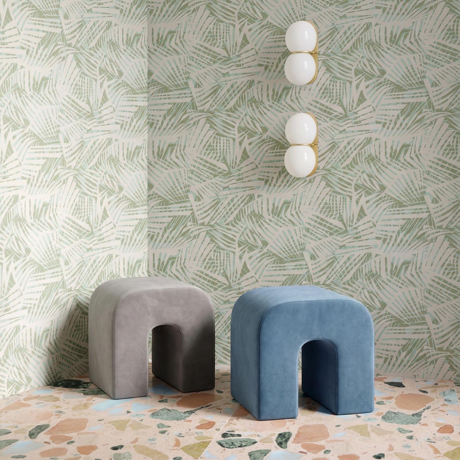 TOV Furniture Desi Performance Velvet Ottoman