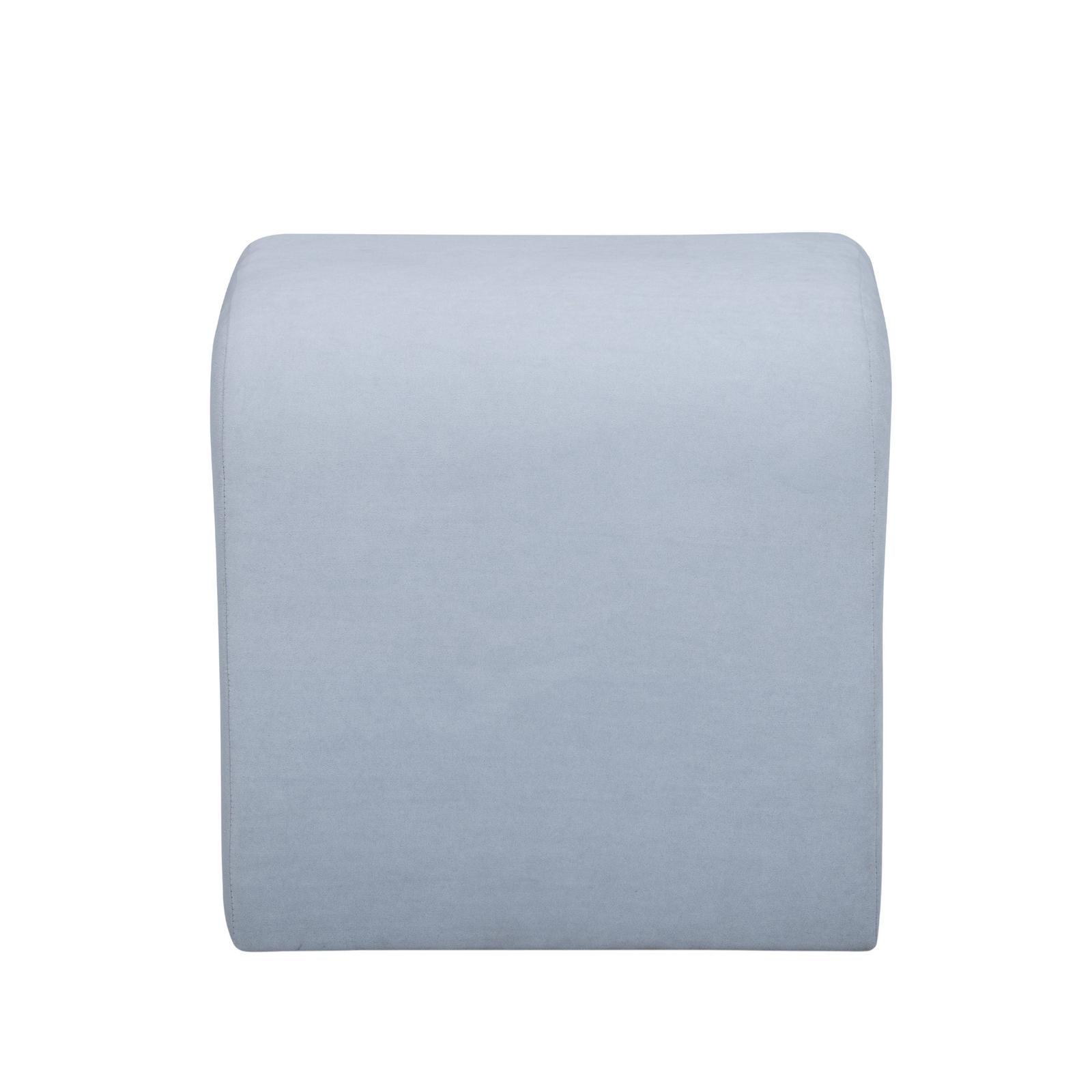 TOV Furniture Desi Performance Velvet Ottoman