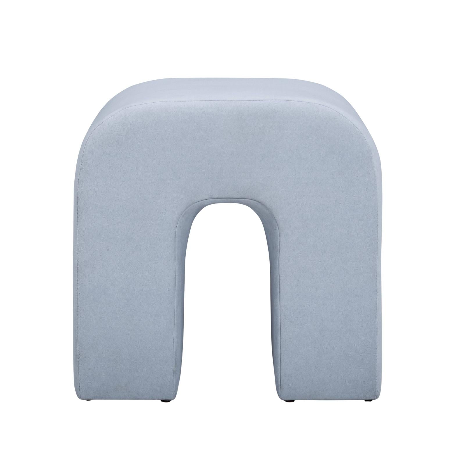 TOV Furniture Desi Performance Velvet Ottoman
