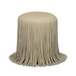 TOV Furniture Shag Me Performance Vegan Leather Ottoman