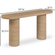 TOV Furniture Darcy Concrete Indoor/Outdoor Console Table