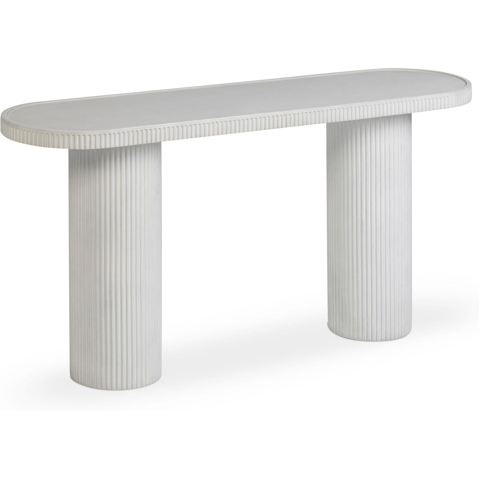 TOV Furniture Darcy Concrete Indoor/Outdoor Console Table
