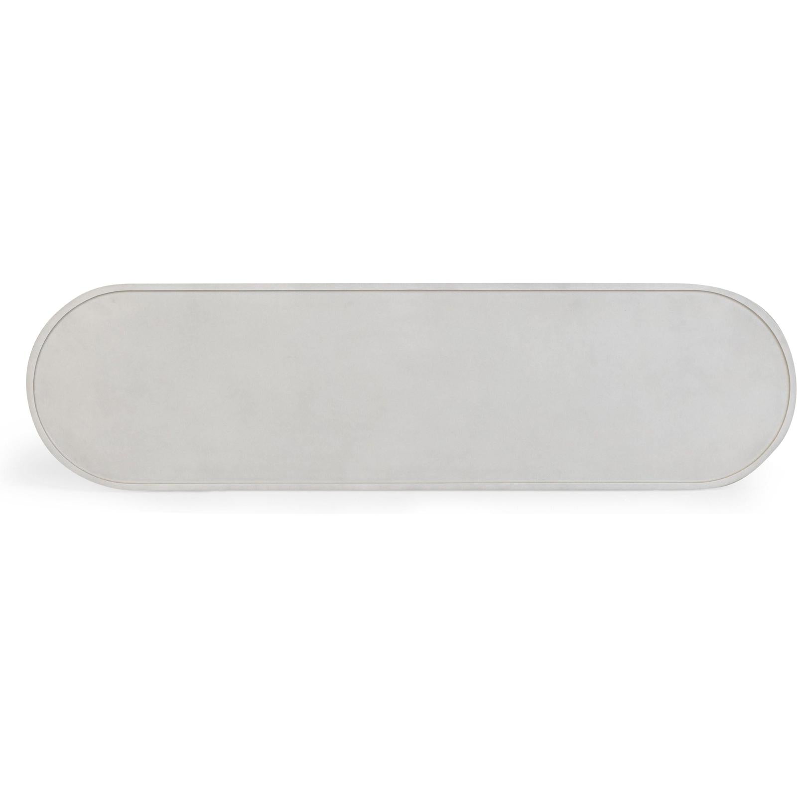 TOV Furniture Darcy Concrete Indoor/Outdoor Console Table