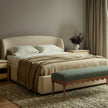 TOV Furniture Oodle Performance Vegan Mohair Bench
