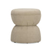 TOV Furniture Tomlin Ruched Performance Fabric Game Ottoman