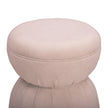 TOV Furniture Tomlin Ruched Performance Fabric Game Ottoman