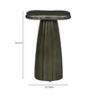 TOV Furniture Addison Green Concrete Indoor/Outdoor Side Table
