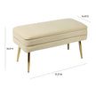TOV Furniture Ziva Storage Bench