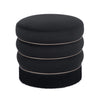TOV Furniture Lakka Velvet Ottoman