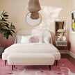 TOV Furniture Denise Cream Boucle Bench