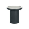 TOV Furniture Nautilus Antique Silver Mirrored Side Table