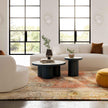 TOV Furniture Nautilus Antique Silver Mirrored Side Table