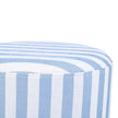 TOV Furniture Dex Striped Linen Ottoman