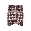 TOV Furniture Pippa Geometric Jacquard Weave Stool