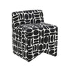 TOV Furniture Pippa Geometric Jacquard Weave Stool