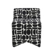 TOV Furniture Pippa Geometric Jacquard Weave Stool