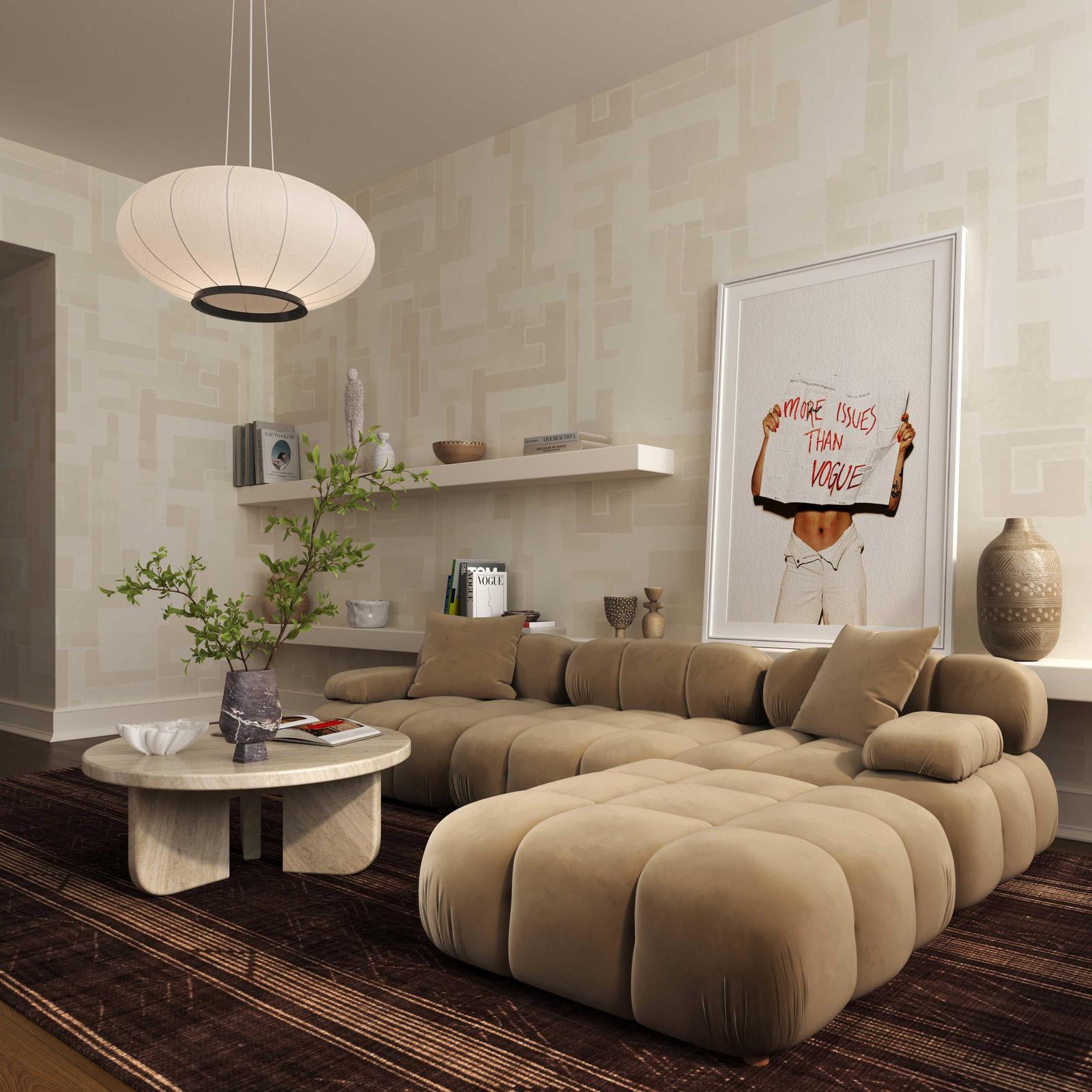 TOV Furniture Calliope Performance Modular Sectional