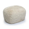 TOV Furniture Britt Contract-Grade Vegan Shearling Ottoman