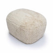 TOV Furniture Britt Contract-Grade Vegan Shearling Ottoman