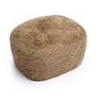 TOV Furniture Britt Contract-Grade Vegan Shearling Ottoman