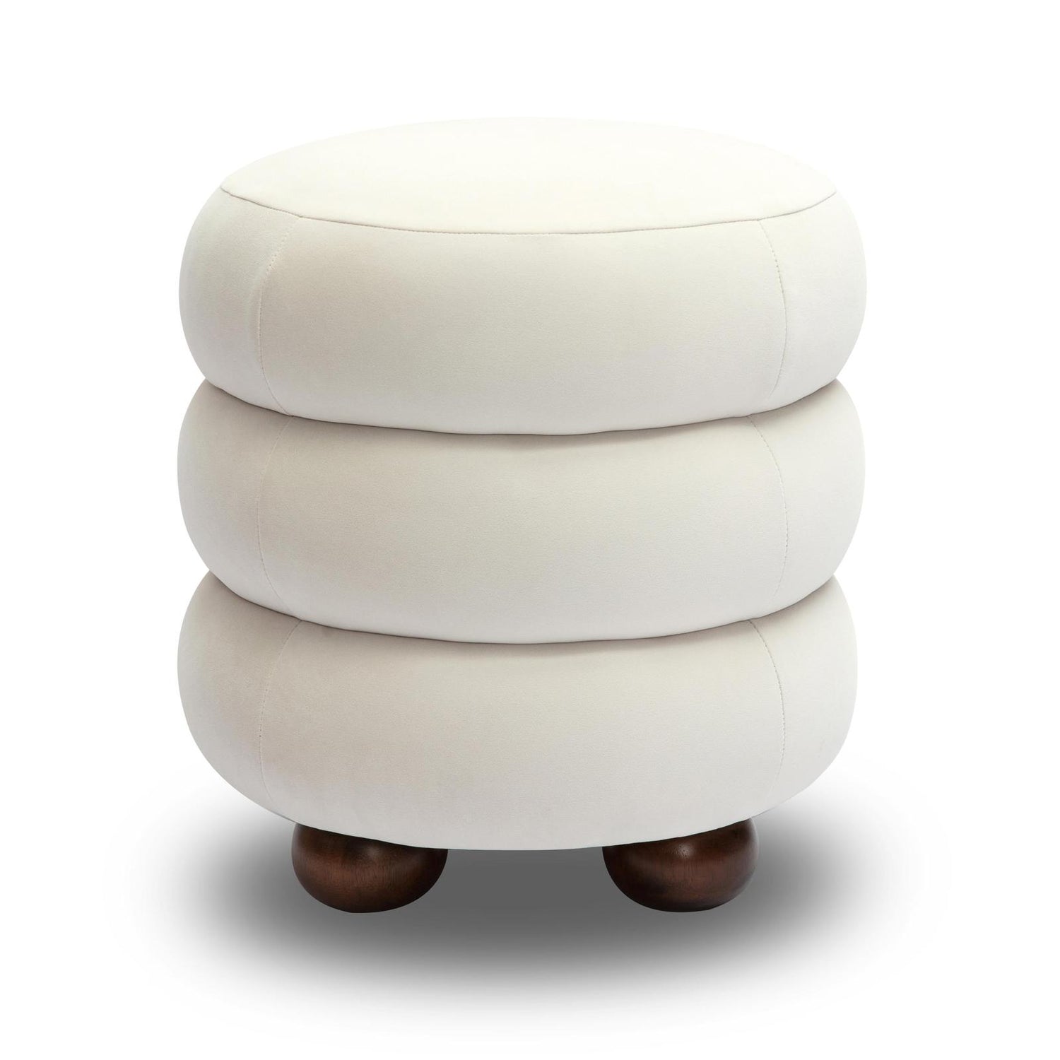 TOV Furniture Stefanie Performance Velvet Ottoman