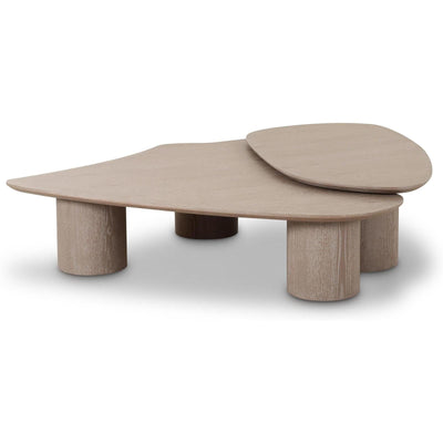 TOV Furniture Rhema 2-Piece Washed Ash Nesting Coffee Table Set