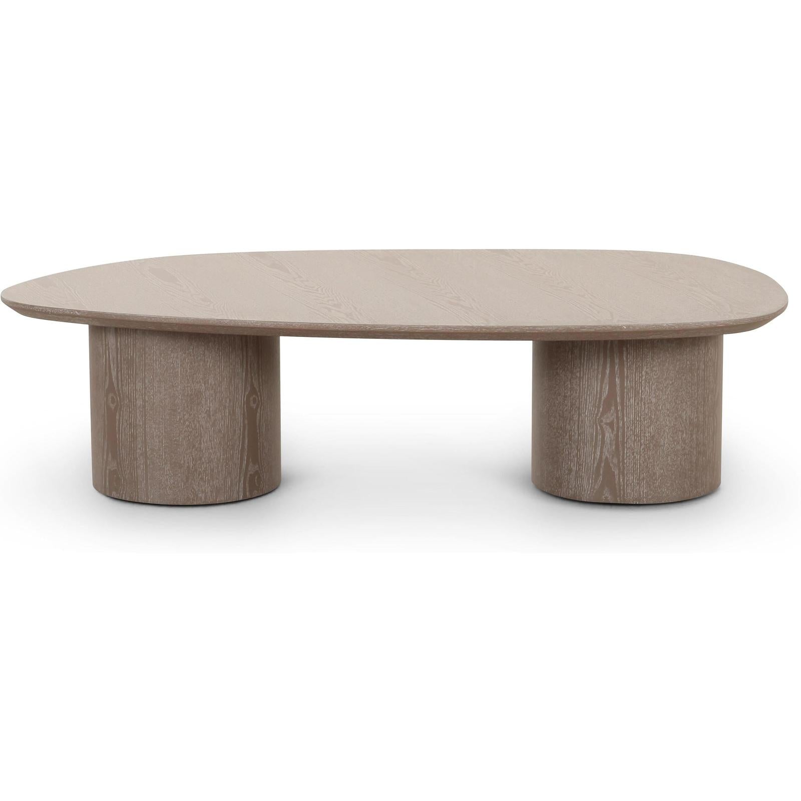 TOV Furniture Rhema Washed Ash Coffee Table