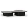 TOV Furniture Roche 2-Piece Ash Nesting Coffee Table Set