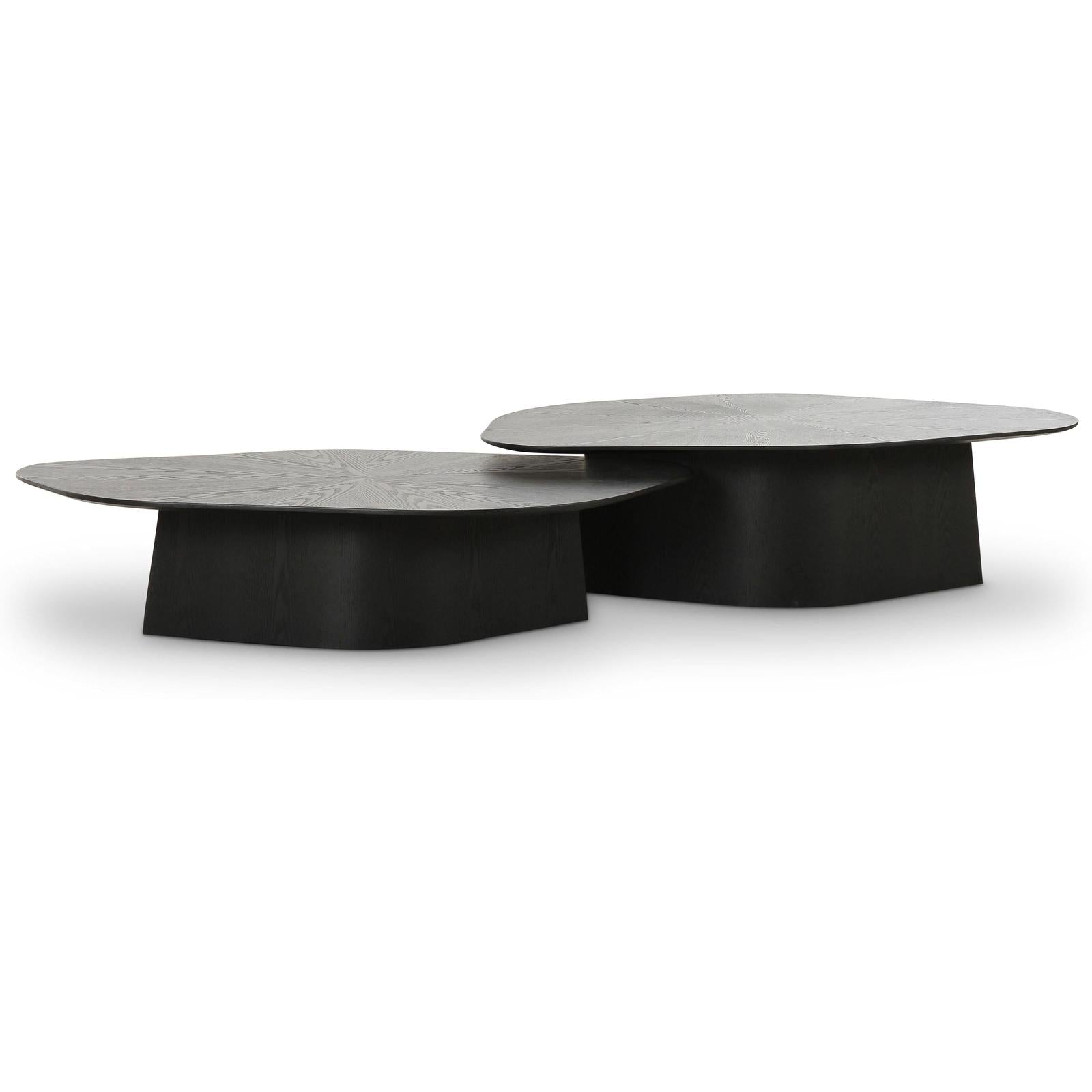 TOV Furniture Roche 2-Piece Ash Nesting Coffee Table Set