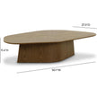TOV Furniture Roche 2-Piece Ash Nesting Coffee Table Set