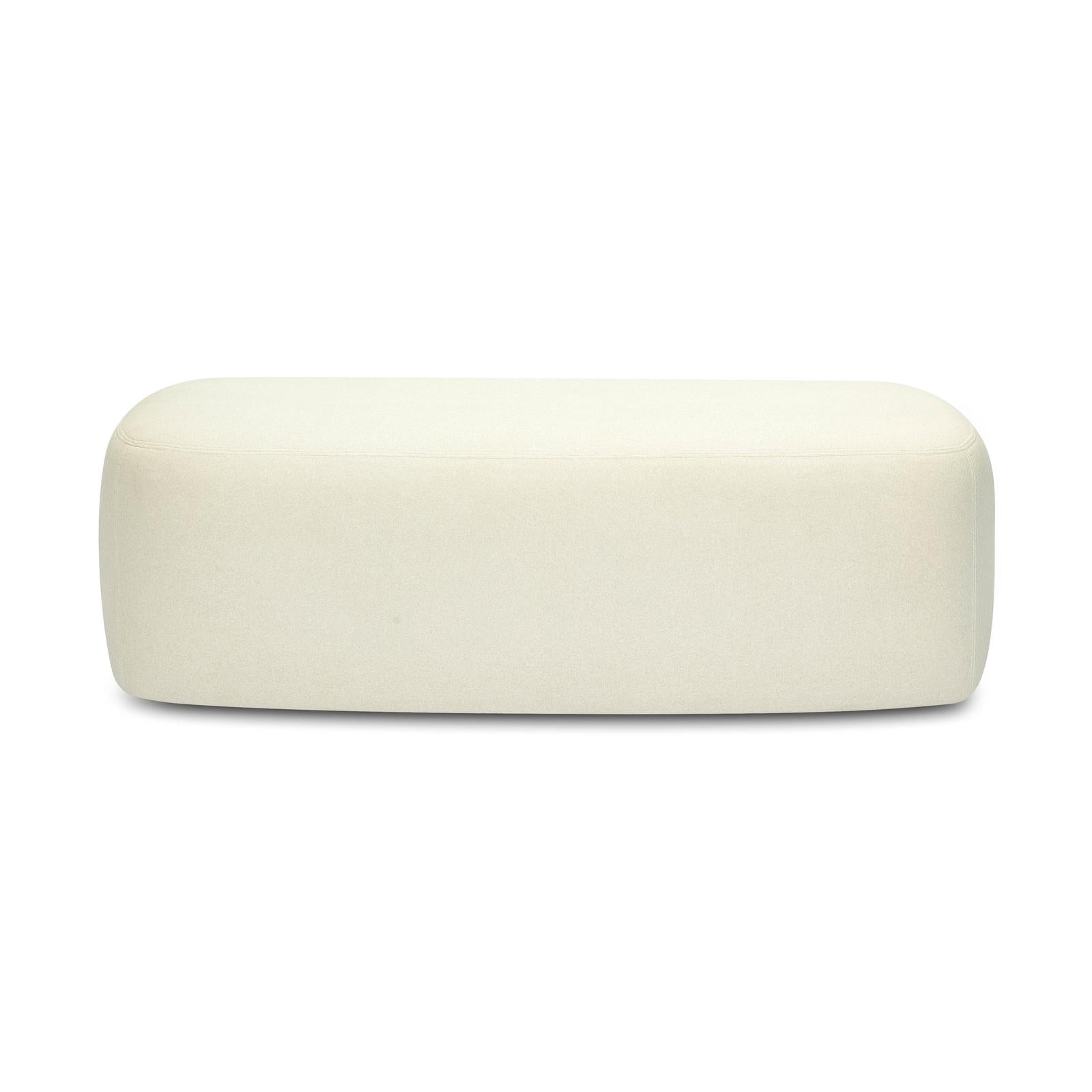 TOV Furniture Graceland Faux Mohair Bench