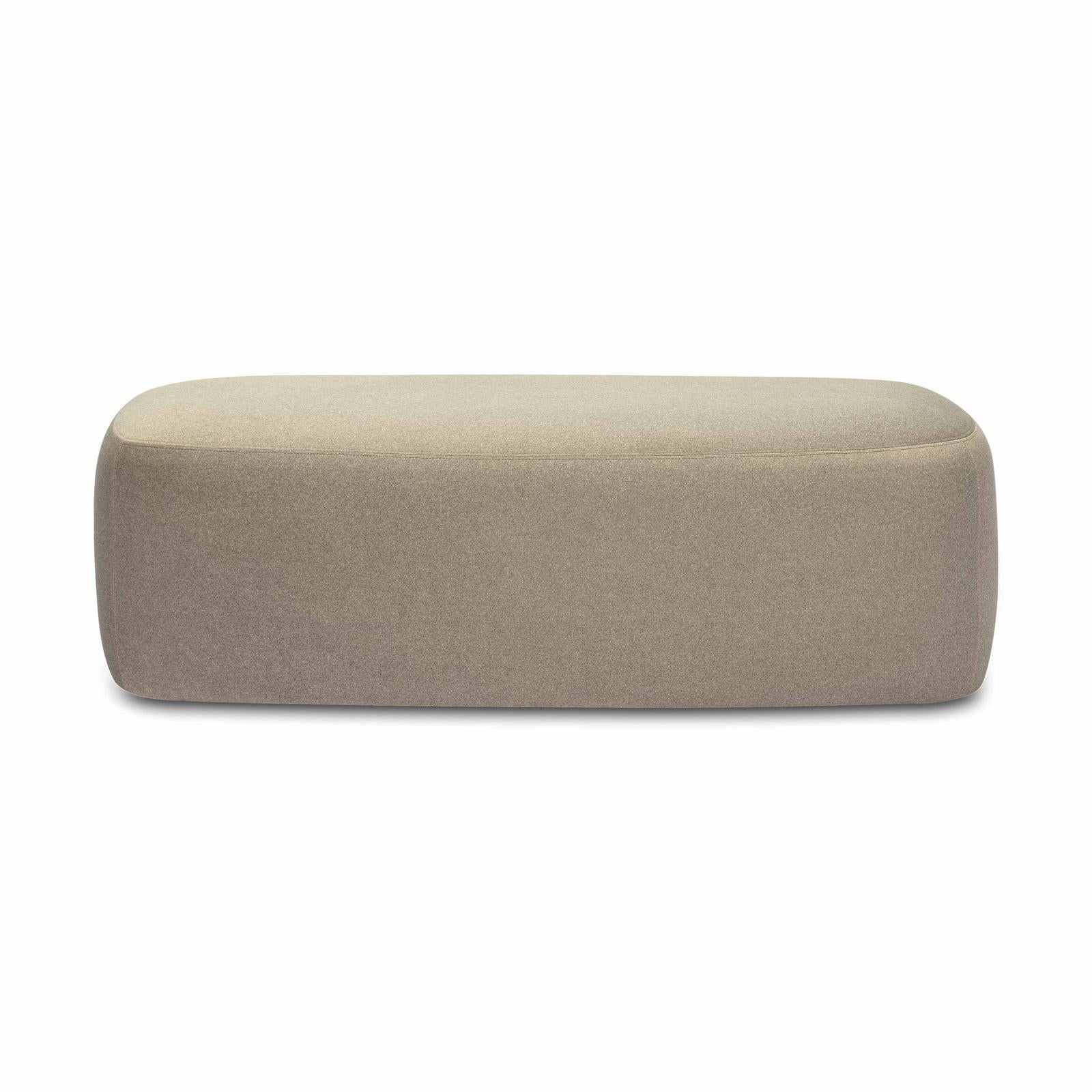 TOV Furniture Graceland Faux Mohair Bench