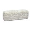 TOV Furniture Graceland Cream Jacquard Bench