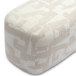 TOV Furniture Graceland Cream Jacquard Bench