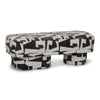 TOV Furniture Lena Jacquard Bench