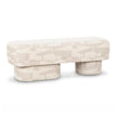 TOV Furniture Lena Jacquard Bench