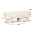 TOV Furniture Lena Jacquard Bench