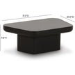 TOV Furniture Yoko Black Coffee Table 