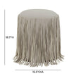 TOV Furniture Shag Me Performance Vegan Leather Ottoman