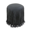 TOV Furniture Shag Me Performance Vegan Leather Ottoman