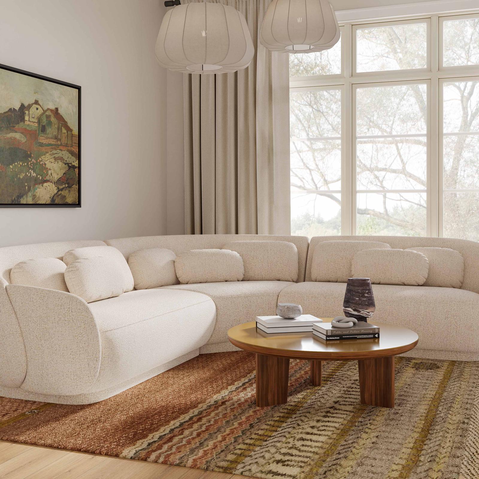 TOV Furniture Oani Walnut Coffee Table