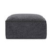 TOV Furniture Mindy Performance Chenille Basketweave Ottoman