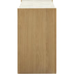 TOV Furniture Paige Natural Oak Drawer Console Desk