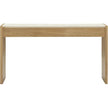 TOV Furniture Paige Natural Oak Drawer Console Desk