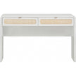 TOV Furniture Patty Rattan 2-Drawer Console Desk