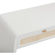 TOV Furniture Patty Rattan 2-Drawer Console Desk