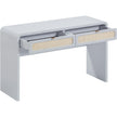 TOV Furniture Patty Rattan 2-Drawer Console Desk