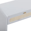 TOV Furniture Patty Rattan 2-Drawer Console Desk
