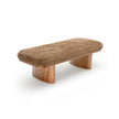 TOV Furniture Ollie Straight Vegan Shearling Large Bench