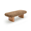 TOV Furniture Ollie Straight Vegan Shearling Bench